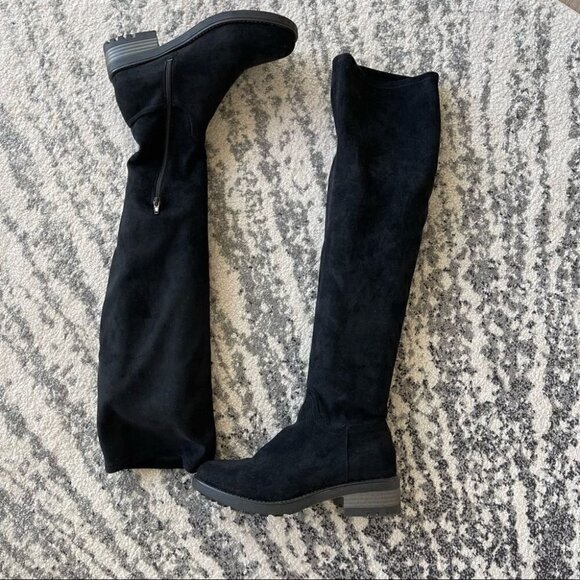 Lifestride Kennedy over the knee black boots - Picture 1 of 7